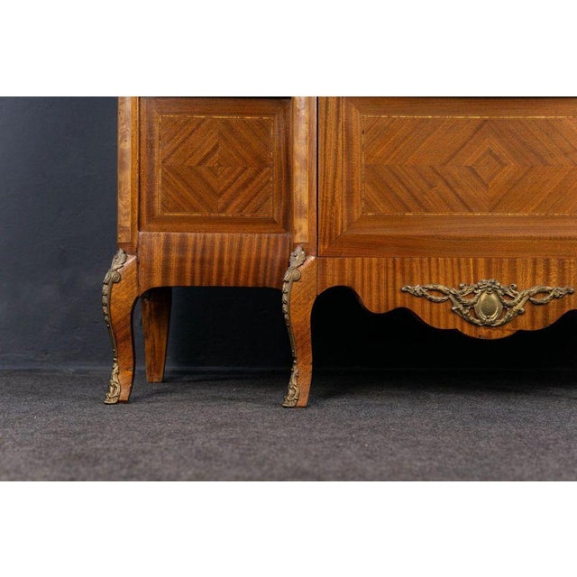 Mid-Century Baroque Style Showcase Cupboard For Sale - Image 6 of 16