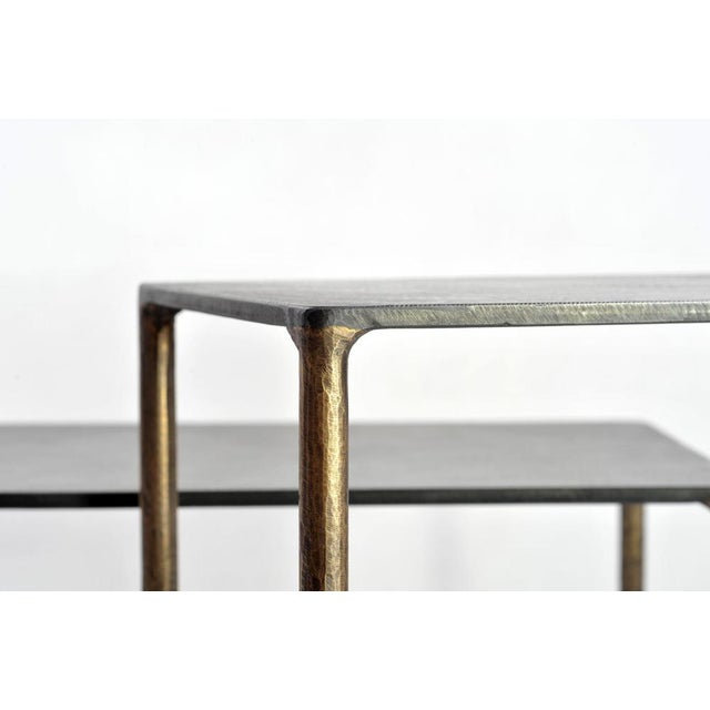 Brass Side Table by Lukasz Friedrich For Sale - Image 16 of 17