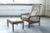 Mid-Century Modern Danish Modern Teak Lounge Chair With Ottoman, Denmark, Circa 1970 For Sale - Image 3 of 12