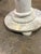 White Antique Solid Marble Accent Table For Sale - Image 8 of 9
