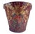 19th-Century Antique English Georgian Red Leather Hand-Decorated Armorial Shield Fire Bucket For Sale - Image 9 of 10