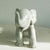 Mid-Century Austrian Ceramic Elephant from Wienerberger, 1950s For Sale - Image 4 of 12