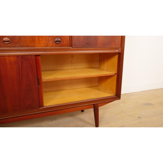 Vintage Teak Bar Cabinet, 1960s For Sale - Image 15 of 16