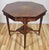 19th C English Edwardian Inlaid Rosewood Octagonal Center Table For Sale - Image 9 of 16