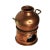 1920s 1920s Handmade Copper Pot With Burner and Bronze Handles - 2 Pieces For Sale - Image 5 of 12