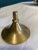 Metal Mid-Century Indian Brass Teapot With Faux Bamboo Handle and Lid For Sale - Image 7 of 9
