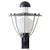 1970s Outdoor Wall Lamp with Metal Shade and Glass Diffuser from Bega, 1970s For Sale - Image 5 of 5