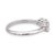 Tiffany & Co. Platinum Three Stone Diamond Engagement Ring 1.02ct Ttl. E Vs, Size 6.5 For Sale In New York - Image 6 of 12