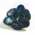 Line Vautrin Line Vautrin Blue Mirror and Black Talosel Brooch Pin For Sale - Image 4 of 7