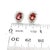 Natural Tourmaline Diamond Earrings 14k Gold 1.94 TCW Certified For Sale - Image 11 of 12