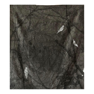 Mixed Media Landscape on Raw Linen