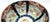 Ceramic Antique 19th Century Japanese Imari Scalloped Bowl Meiji Kinrande Porcelain - 8.5” For Sale - Image 7 of 15