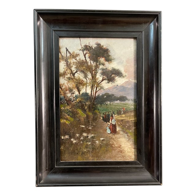 Camille Corot Follower, 19th Century, Italian Landscape For Sale