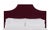 Kit King Headboard, Wine Velvet For Sale