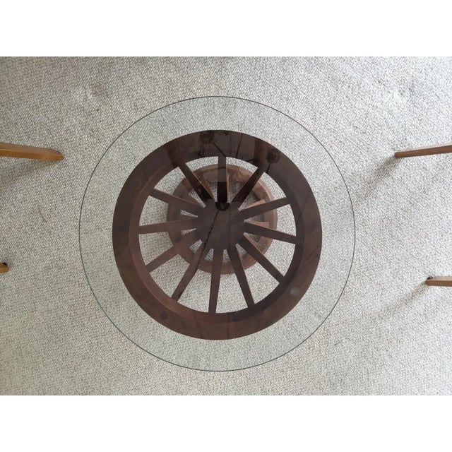 Mid Century Modern Edward Wormley for Dunbar Sheaf of Wheat Walnut Side Table For Sale In Charlotte - Image 6 of 6