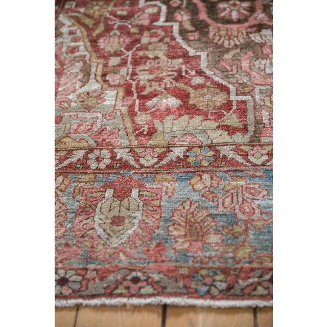 Antique Distressed Sarouk Carpet - 7'1" x 10' For Sale In New York - Image 6 of 12