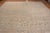 Abstract Cream Light Blue Large Geometric Modern Area Rug For Sale - Image 4 of 9