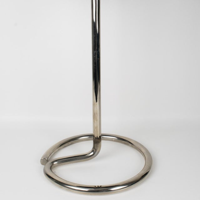 Art Deco Side Tables by René Herbst, Chrome & Bakelite, Circa 1935 For Sale - Image 10 of 18
