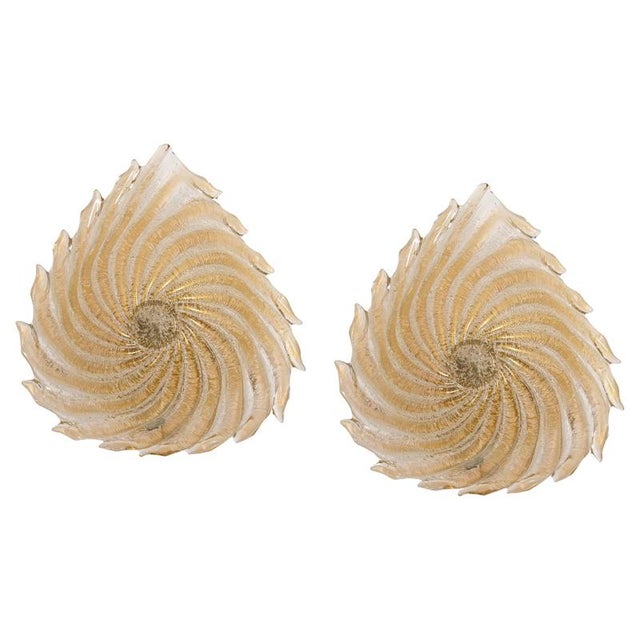 Murano Glass Wall Sconces from Barovier & Toso, Italy, 1970s, Set of 2 For Sale - Image 15 of 15