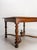 19th Century Louis XIII French Square Oak Table with X-Shaped Crossbar, 1890s For Sale - Image 10 of 16