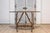 Wood 17th Century Italian Baroque Period Walnut Demilune Table with Carved Lyre Base For Sale - Image 7 of 14