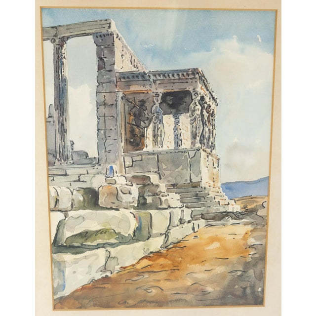 We are selling this attractive watercolor painting. This well done painting is done with watercolor and ink and is...