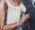 French School, Portrait of a Woman and Her Horse, 1988, Oil on Board, Framed For Sale - Image 16 of 18