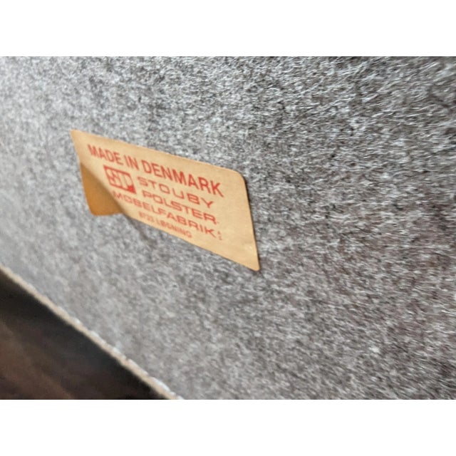 Stouby Danish Modern Stouby Loveseat Sofa Denmark For Sale - Image 4 of 11