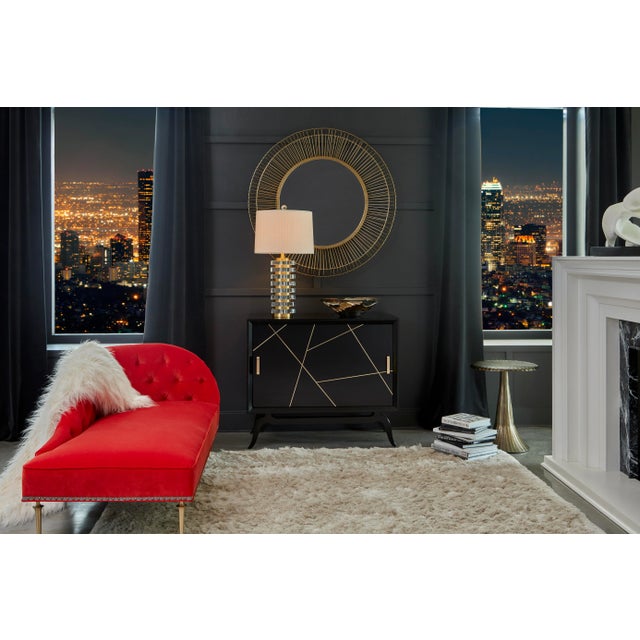 Wildwood Sinatra Drinks Cabinet in Black For Sale - Image 4 of 5