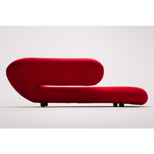 Mid-Century Modern Cleopatra Chaise Longue by Geoffrey Harcourt for Artifort, 1980s For Sale - Image 3 of 8