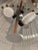 Late 20th Century Lightolier Mid-Century Modern Glass Rod Chandelier, Chrome, 1978 For Sale In Philadelphia - Image 6 of 6