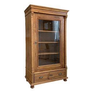 Gründerzeit Display Cabinet in Wood For Sale