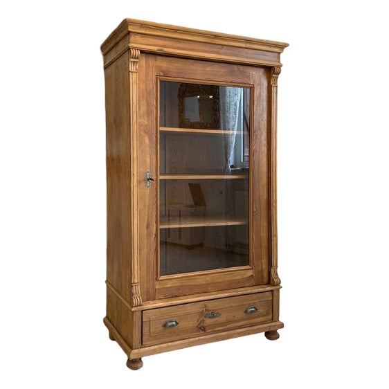 Gründerzeit Display Cabinet in Wood For Sale