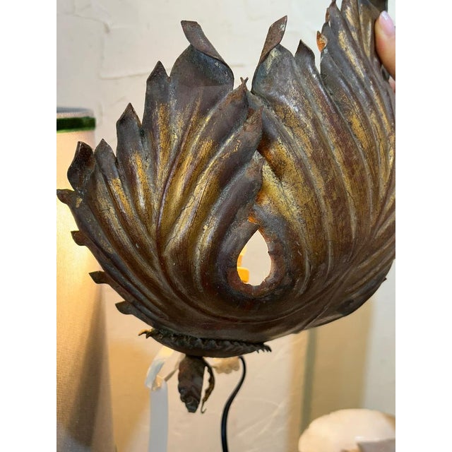Antiques Sunbusrt Flush Sconces, 1890s, Set of 2 For Sale - Image 4 of 12