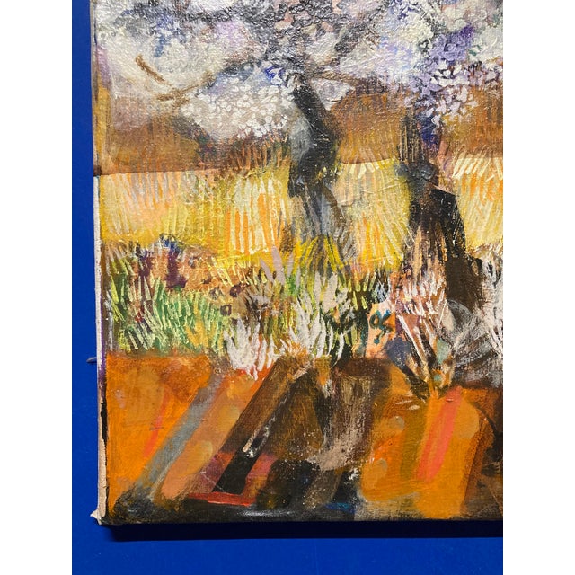 Thalmos, The Sainte-Victoire Mountain, 1980s, Oil on Canvas For Sale - Image 4 of 16