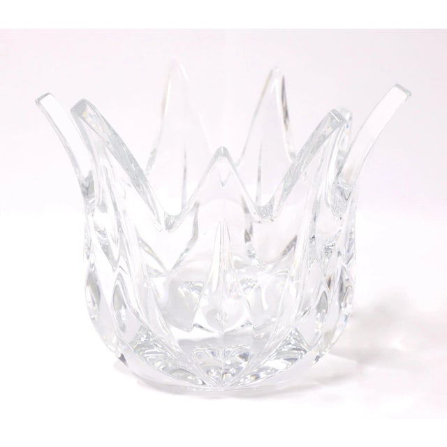 Transparent Late 20th Century Crystal Bowl - B For Sale - Image 8 of 8