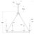 Modern Chapman & Myers for Visual Comfort Signature Launceton Ring Chandelier in Bronze For Sale - Image 3 of 3