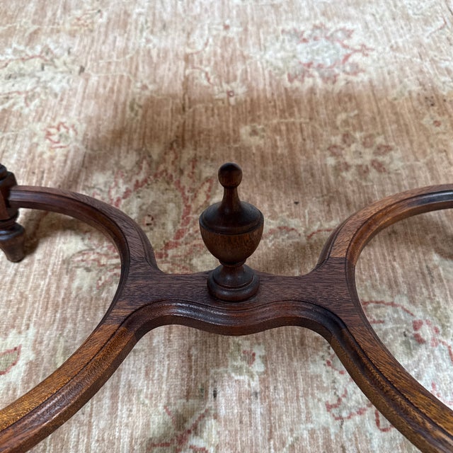 Antique French Louis Walnut Side Table For Sale - Image 12 of 12