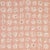 Sample - Schumacher X Caroline Z Hurley Meadow Rock Fabric in Blush For Sale