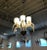 Silver Italian Mid-Century Murano Glass Chandelier by Barovier E Toso For Sale - Image 8 of 9