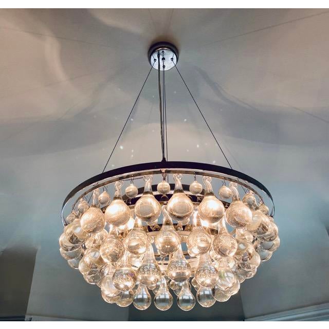 Metal Contemporary Ochre Arctic Pear Chandelier Round For Sale - Image 7 of 10