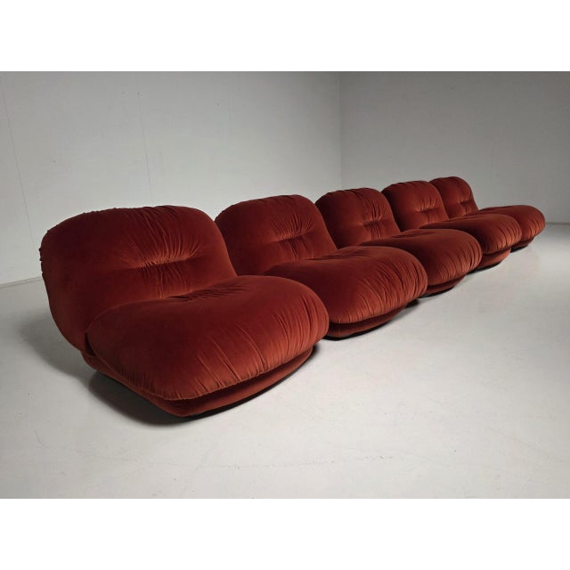 Jumbo Lounge Chair by Alberto Rosselli for Saporiti Italia, Italy, 1970s For Sale - Image 12 of 12