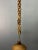 Mid-Century Italian Pencil Reed Rattan Bamboo and Brass Hanging Pendant Lamp, 1970s For Sale - Image 6 of 14