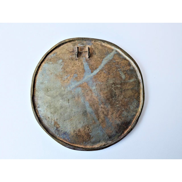 Vintage Bronze Wall Plaque, 1970s For Sale - Image 6 of 11