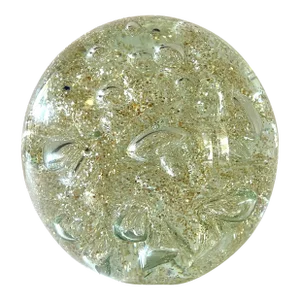 Large Vintage Art Glass Sphere Paper Weight