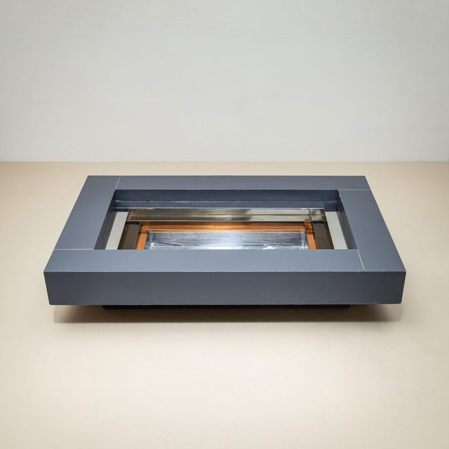 1970s Rectangular Coffee Table, Designed by Alain Delon for Maison Jansen, France For Sale - Image 15 of 18
