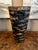 Vintage English Planter Jardiniere Urn Fish Decoupage Black Tole Lodge Décor For Sale - Image 13 of 18