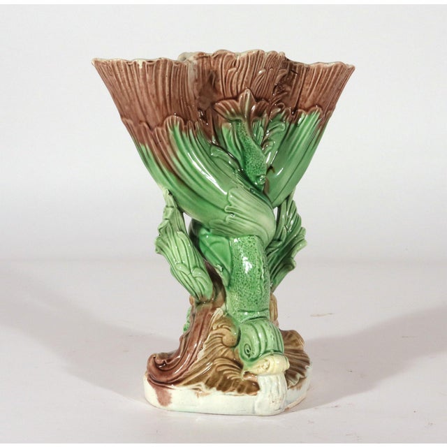Ralph Wood Pearlware Dolphin Spill Vase, Burslem, Staffordshire, Circa 1783–1790 For Sale - Image 11 of 14