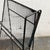 Large Mid 20th Century Modern Free-Standing Collapsible Metal Magazine Rack For Sale - Image 4 of 8
