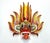 Carved Mayura Raksha Mask For Sale - Image 9 of 9